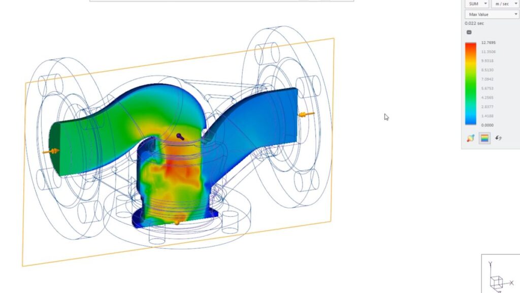 CAD Simulation Fluessigkeit